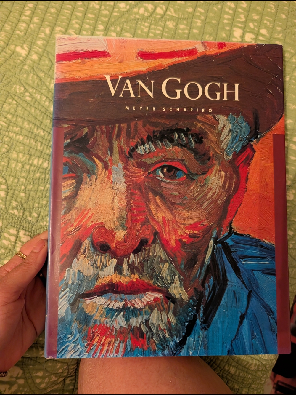 Van Gogh Art Book - Colorful Portrait Cover